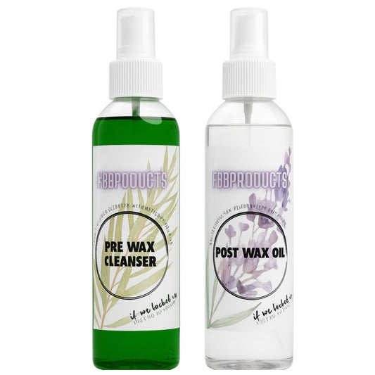 PRE WAX CLEANSER & POST WAX OIL